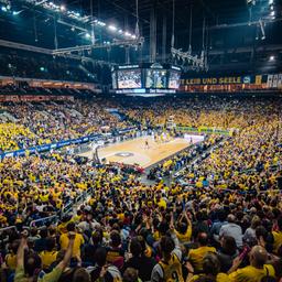 The Uber Arena at a home game of Alba Berlin | Image: Jan Buchholz/Alba Berlin