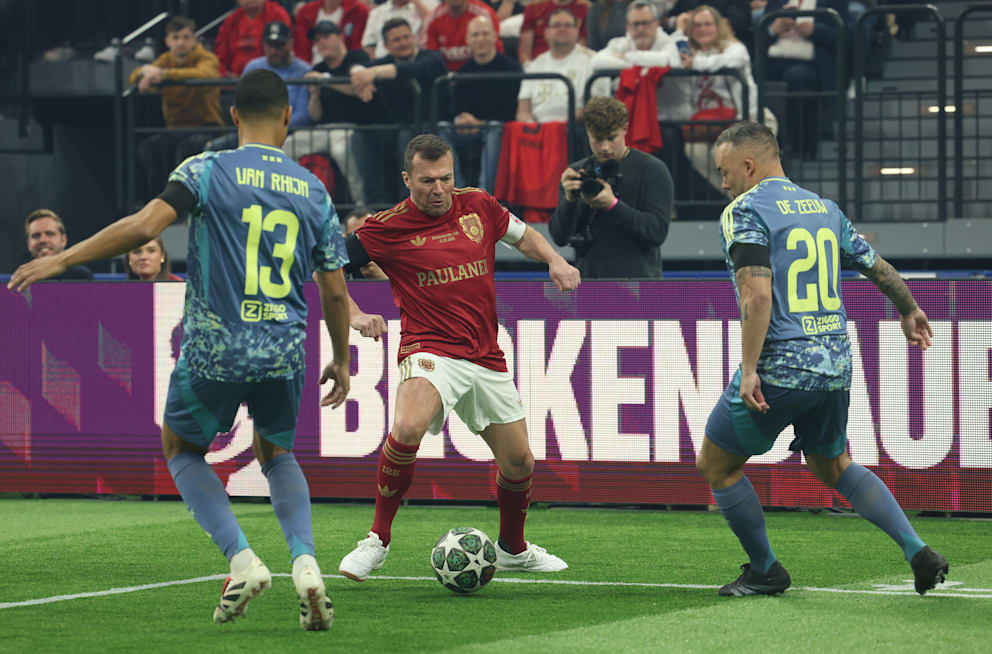 Lothar Matthäus (63) in seinem einzigen Spiel gegen Ajax Amsterdam