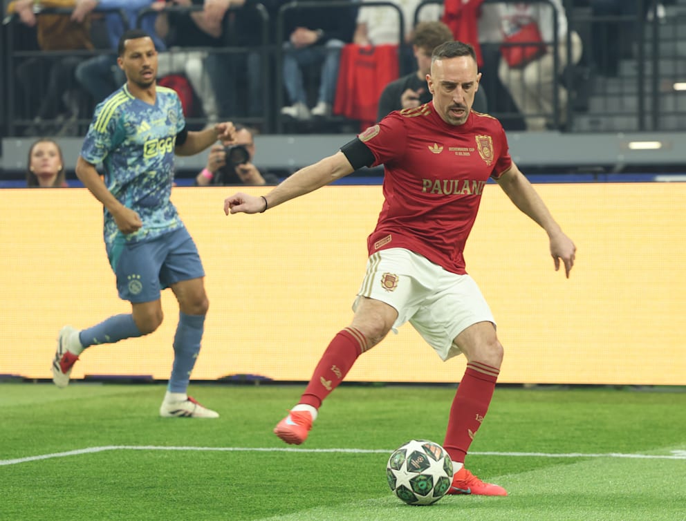 Auf dem Feld zauberte er: Franck Ribéry (41)