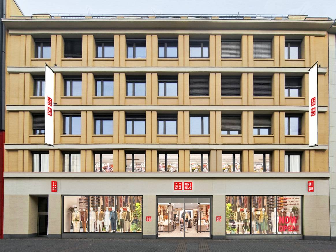 The future location of Uniqlo in Cologne Schildergasse