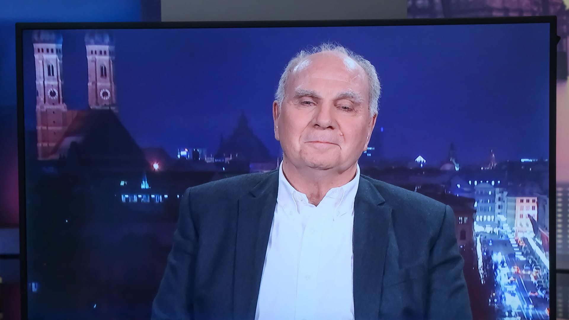 Uli Hoeneß at "Maischberger": In the talk show he insulted Elon Musk.