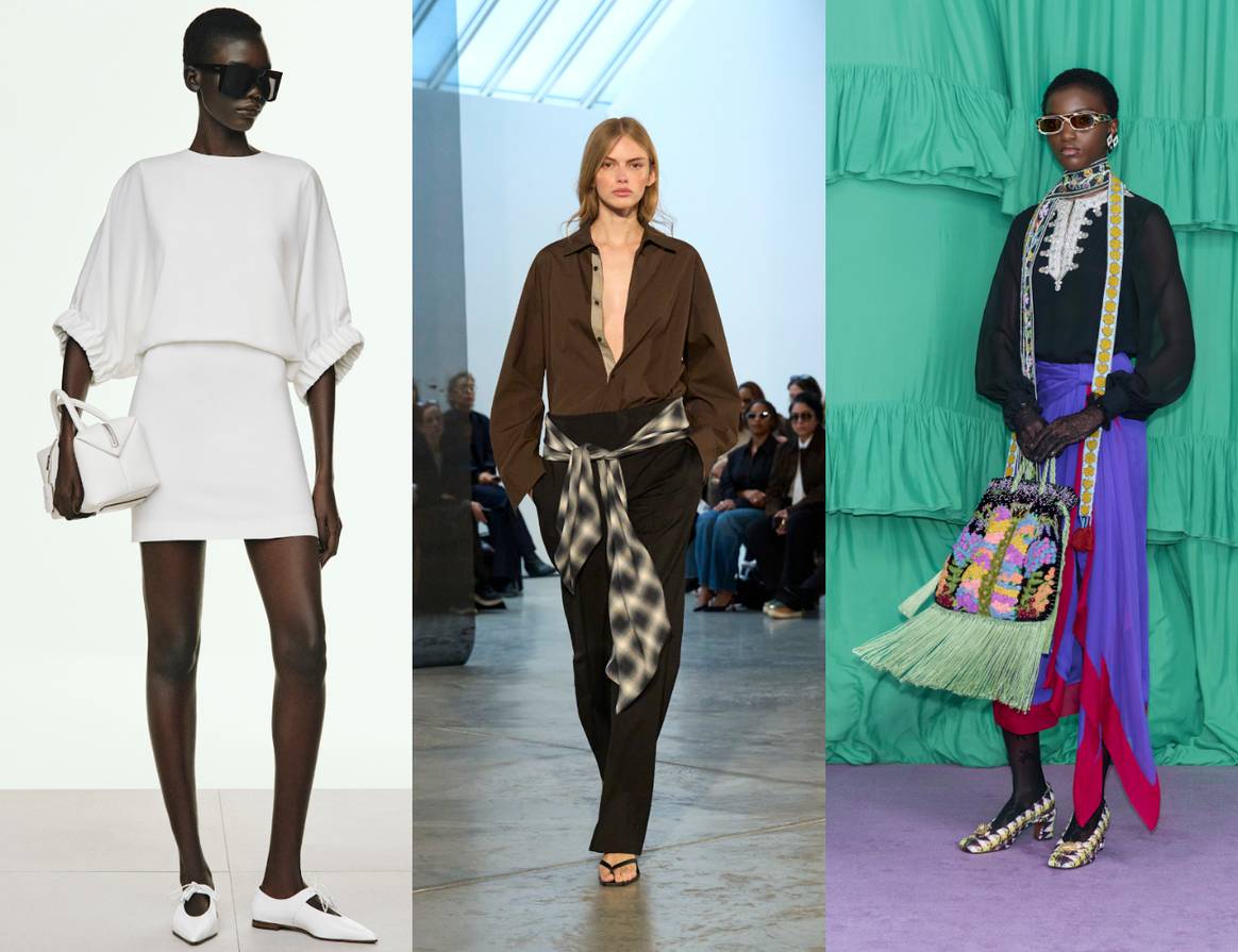 The 'New' Poet Blouse. Max Mara Prefall 25, Kallmeyer FW25, Valentino Prefall 25.