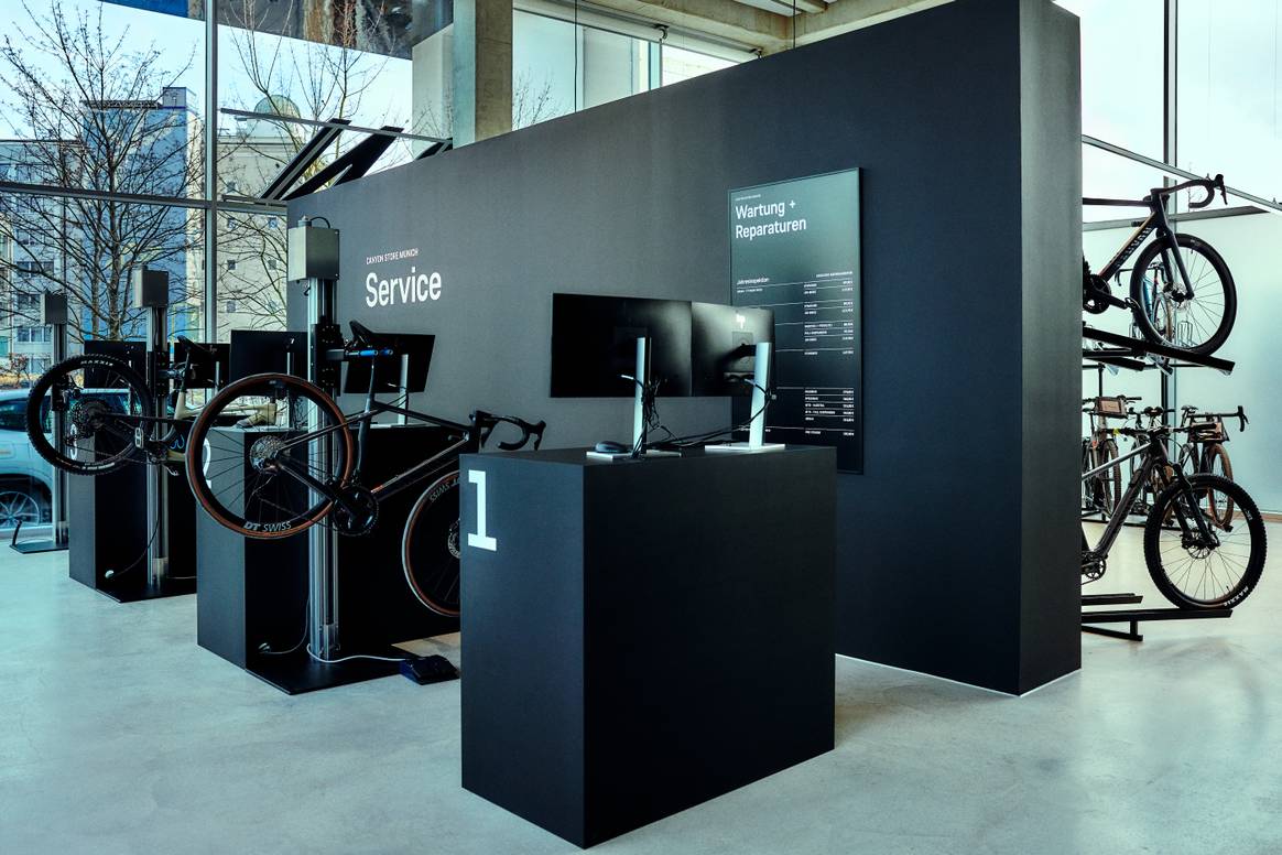 Canyon store in Munich Canyon store in Munich