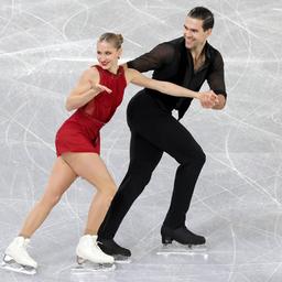 Minerva Hase and Nikita Volodin at the Grand Prix de France (Source: Imago / AOP.Press)
