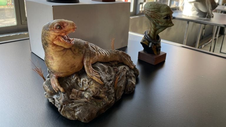 Creation of Rolf (photo: René van Hoof).
