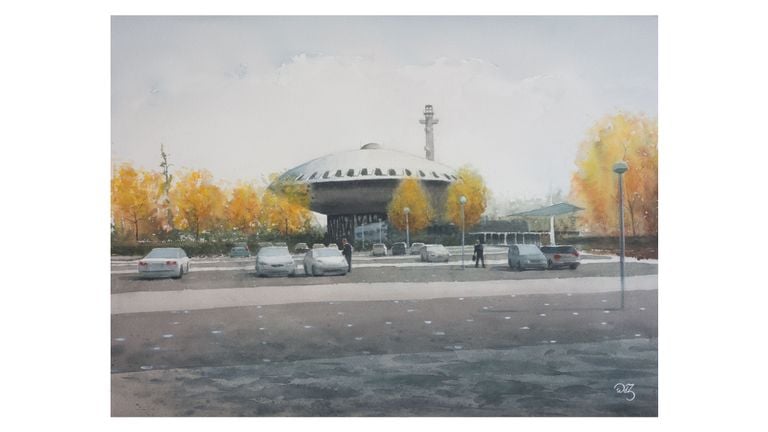 The Evoluon in Eindhoven (image: Wout de Zeeuw).