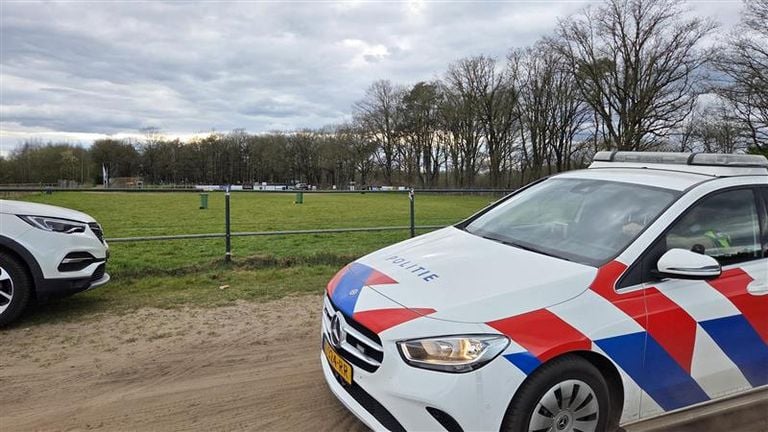 After the report, the police also pulled out (photo: Noël van Hooft).