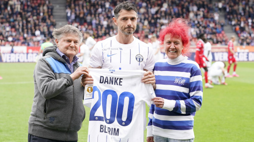 Blerim Dzemaili played 203 times for FC Zurich.