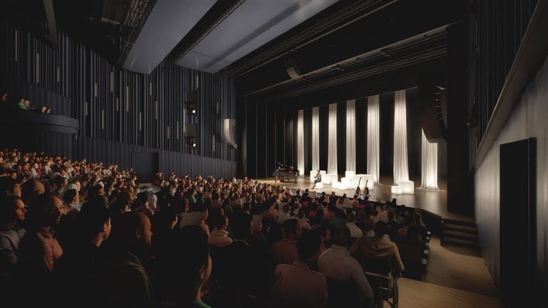 This is how the large room in the Lievekamp will look like 