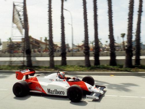 John Watson heads his sensation victory in Long Beach
