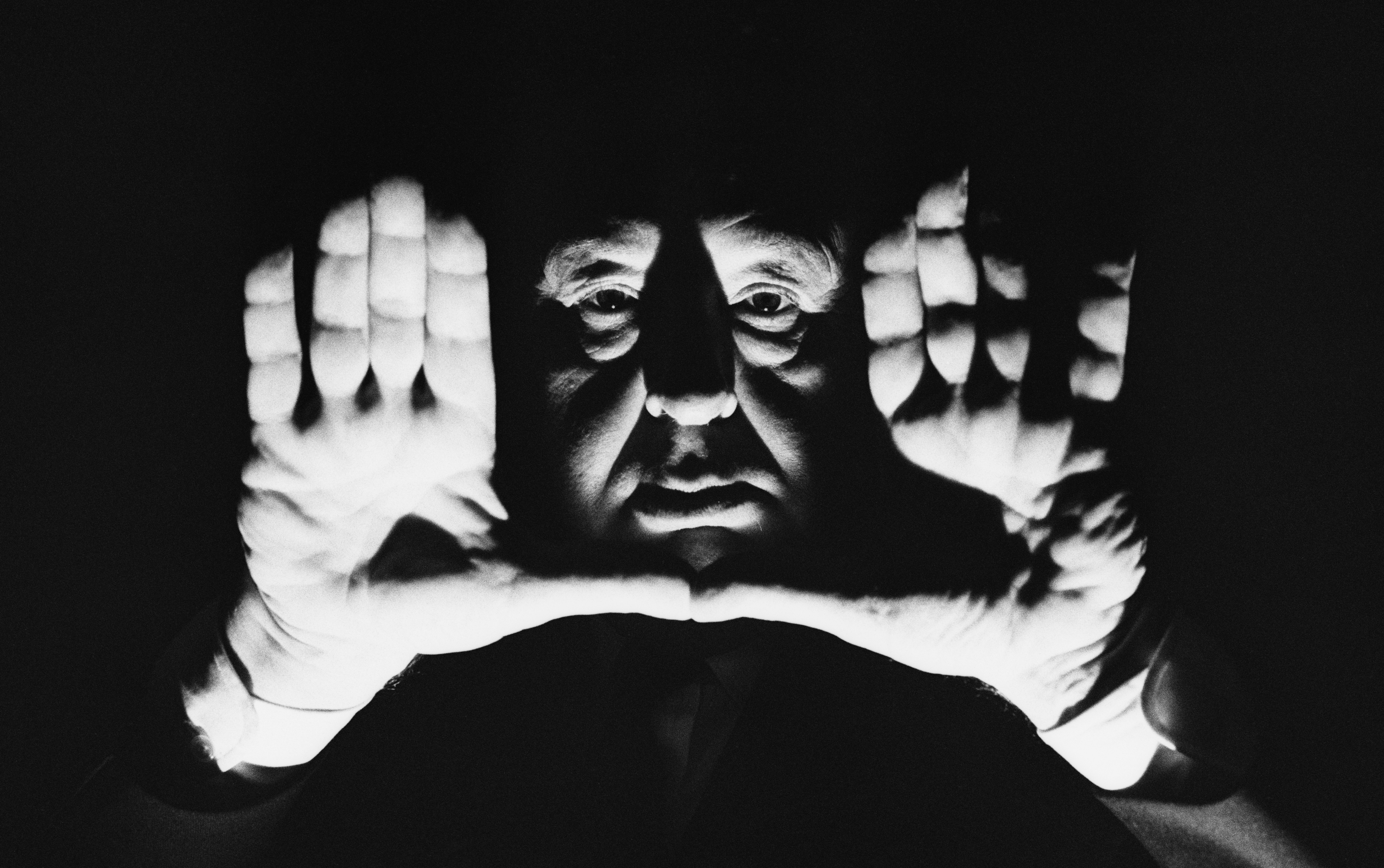 Light and shadow games were part of the self-staging of Hitchcock ...