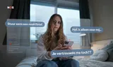 Eveline in 'Jeugdjournaal Extra: there are limits'. Image NTR 