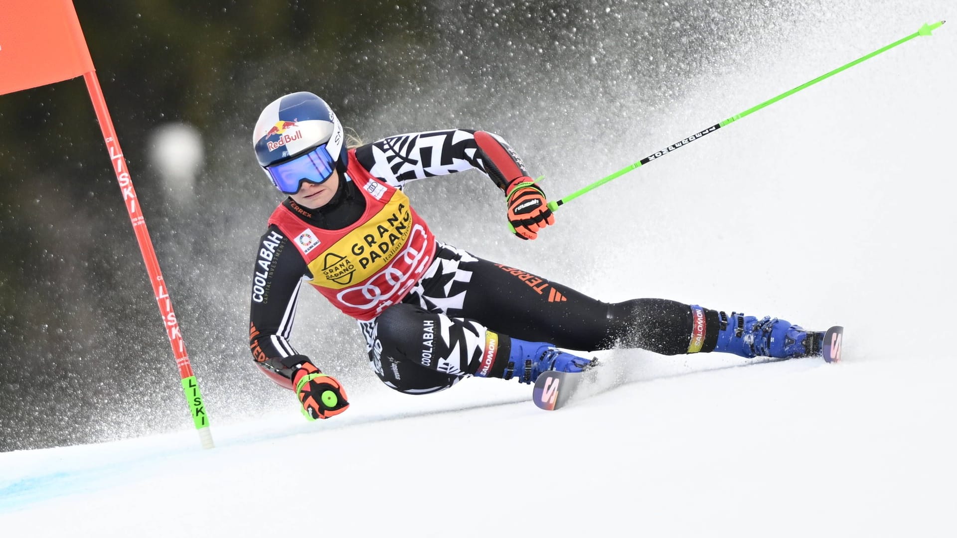 Alice Robinson: It leads the giant slalom World Cup ranking.