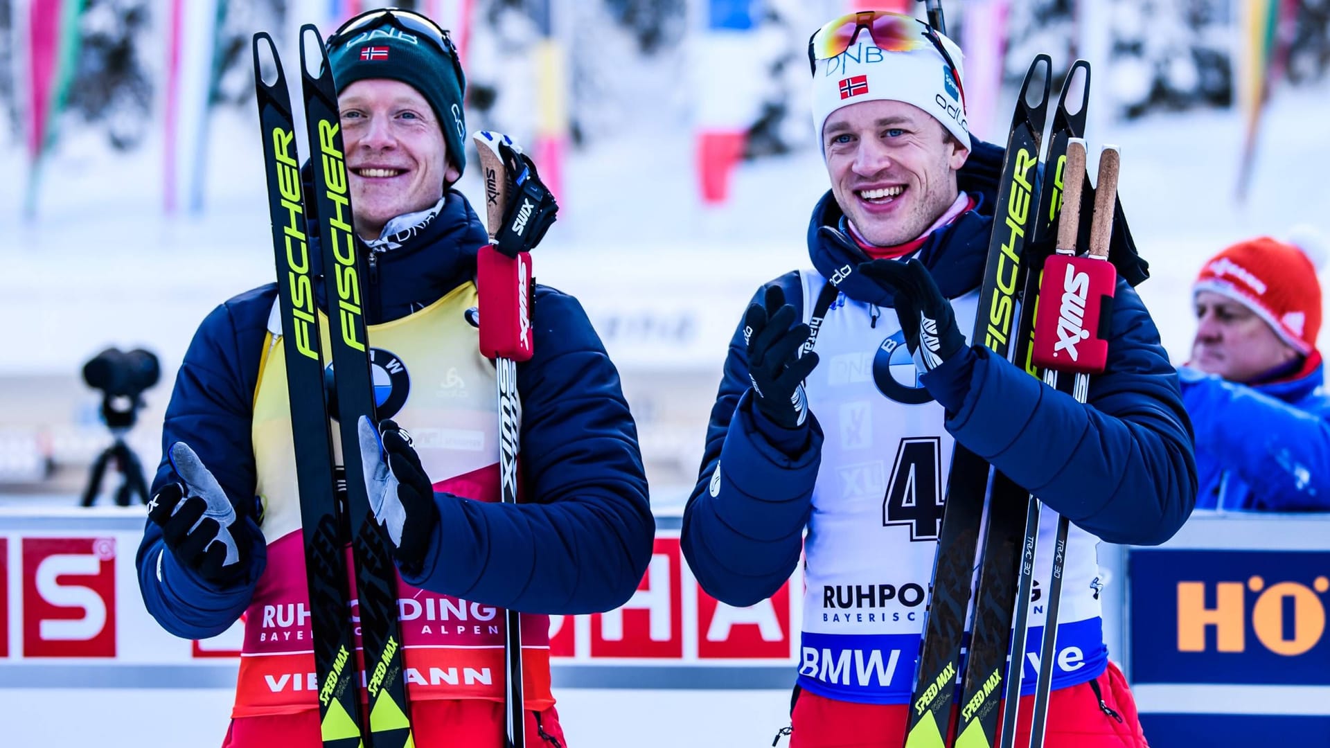 Legendary brother duo: Johannes Thingnes (left) and Tarjej Bö.
