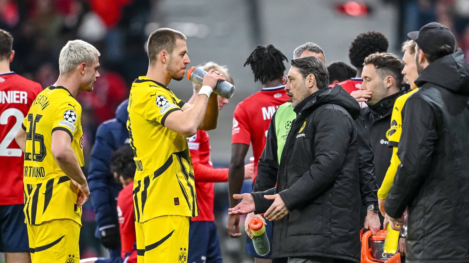 Interruption at BVB: The break had a certain reason. Interruption at BVB: The break had a certain reason.