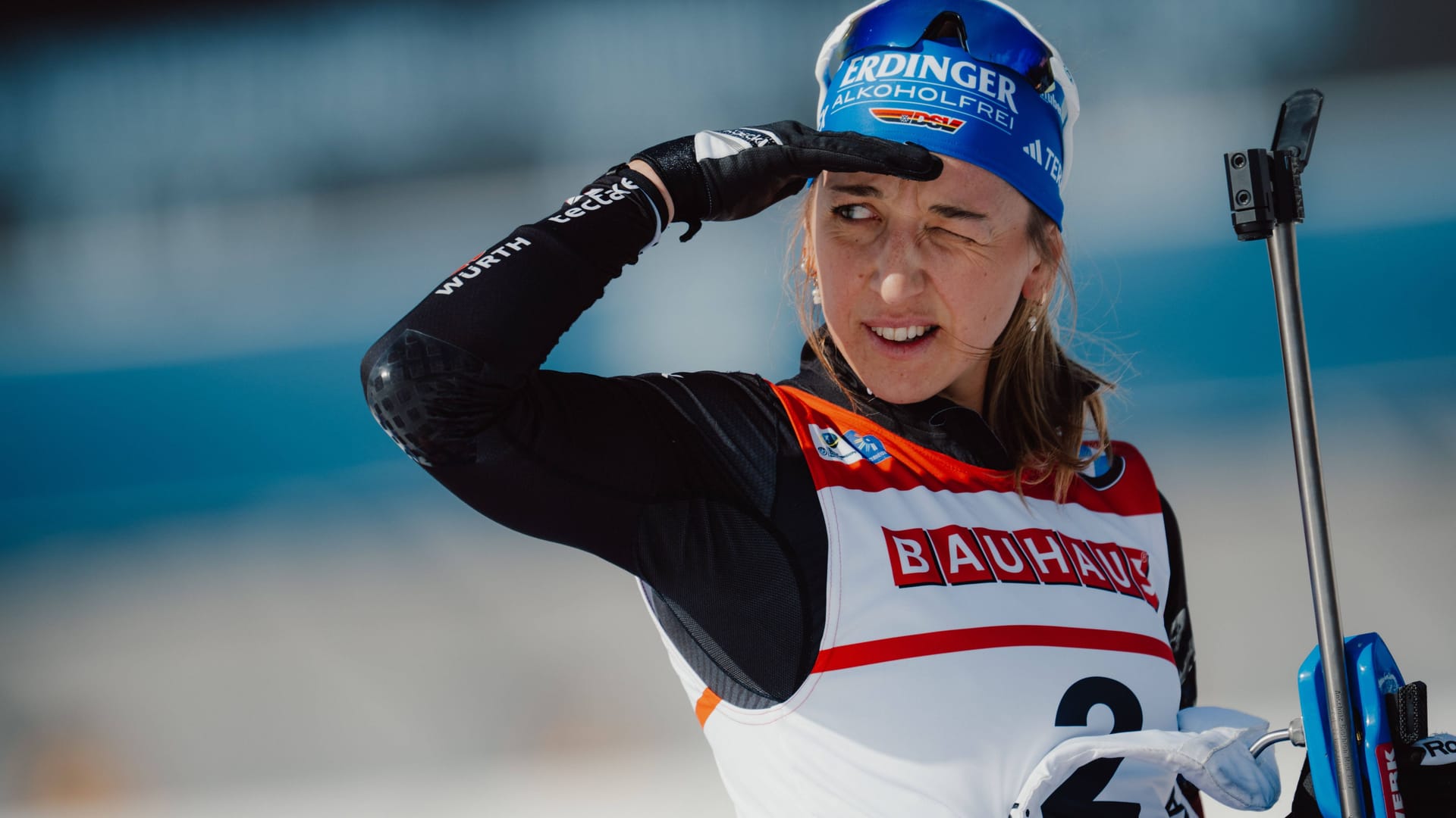 Franziska Preuß: She won four medals at the World Cup in Lenzerheide.