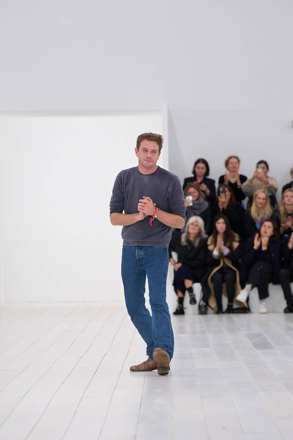 Jonathan Anderson at the Loewe SS2025 Show