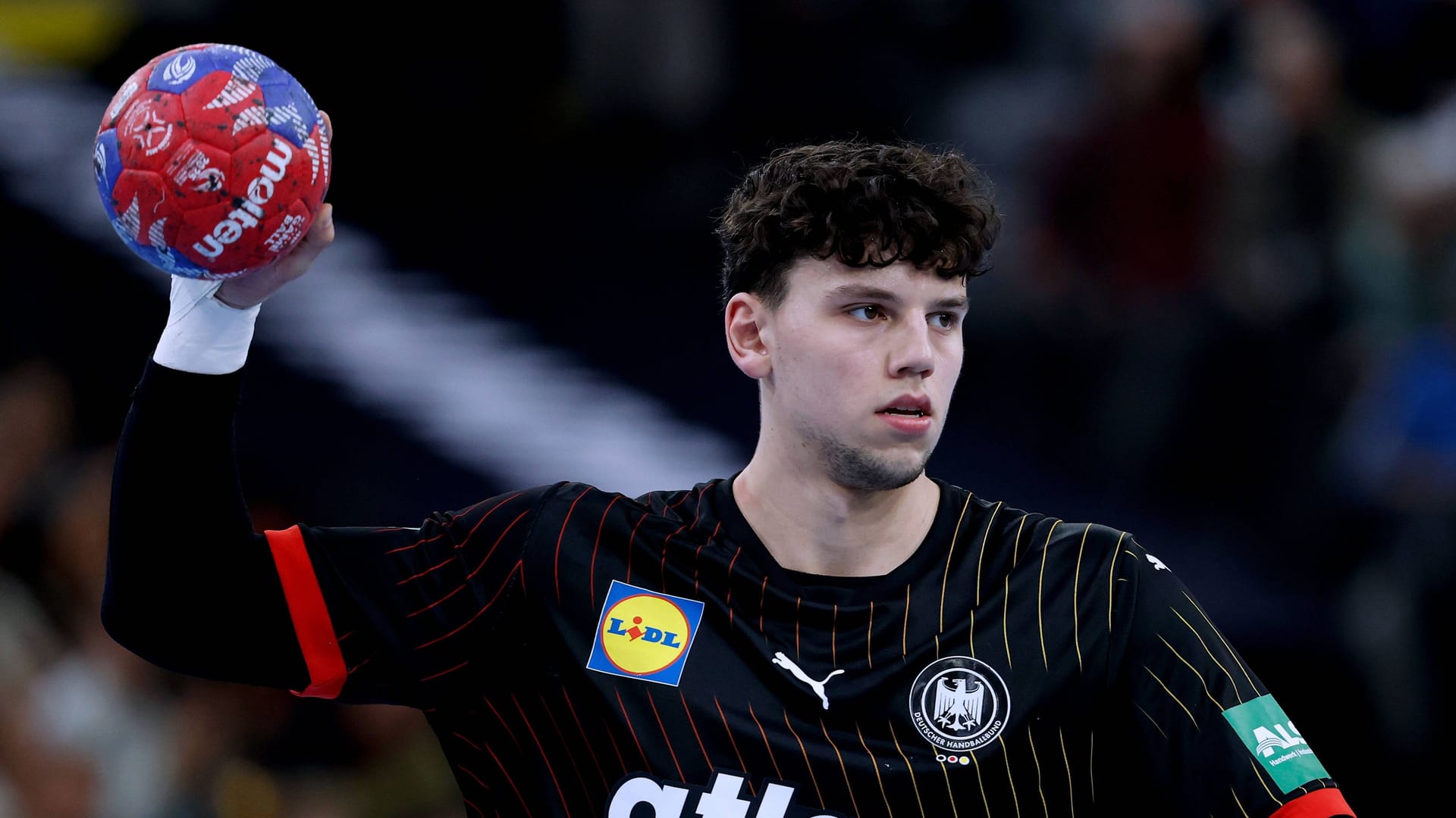 Marko Grgić: He is one of many young talents in the German team.