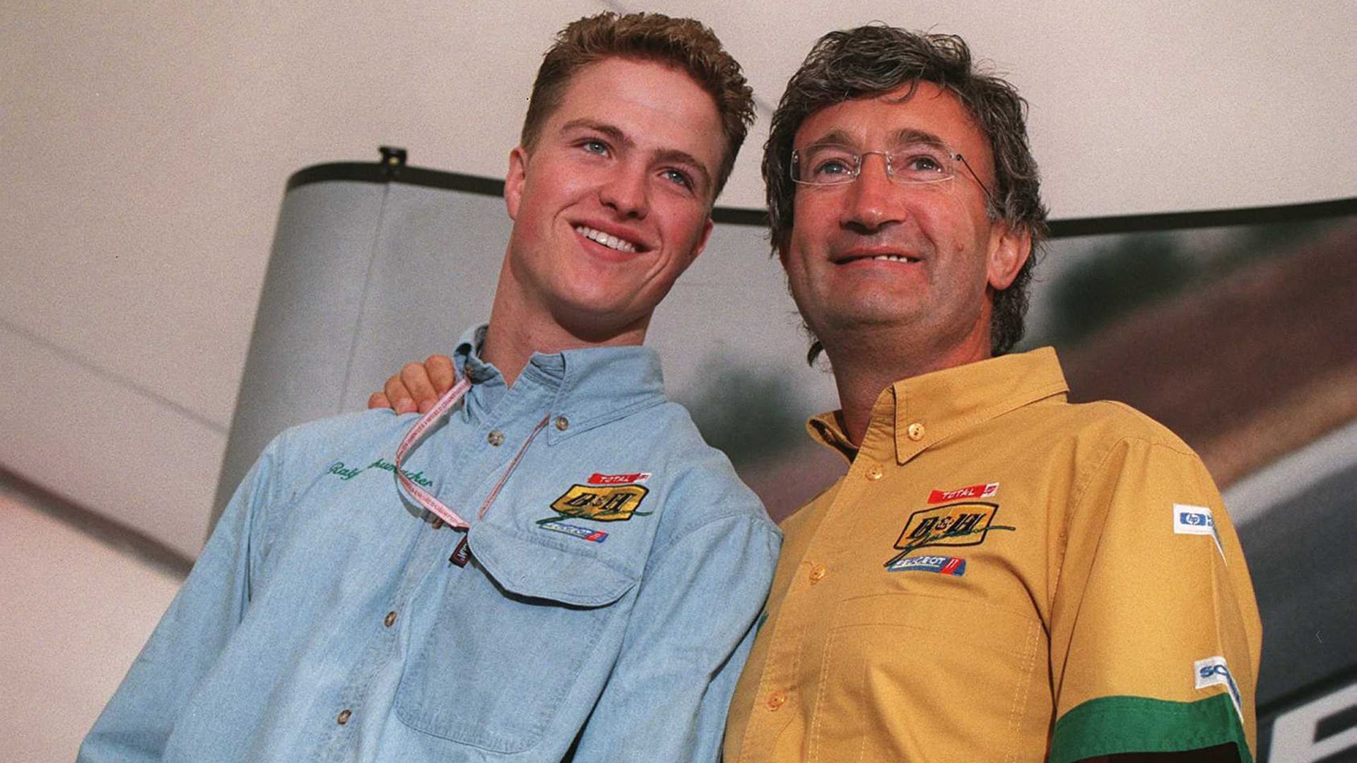 Eddie Jordan and Ralf Schumacher