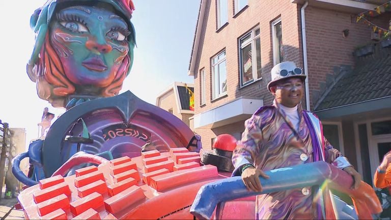 The first carnival car designed by AI (Photo: Omroep Brabant)