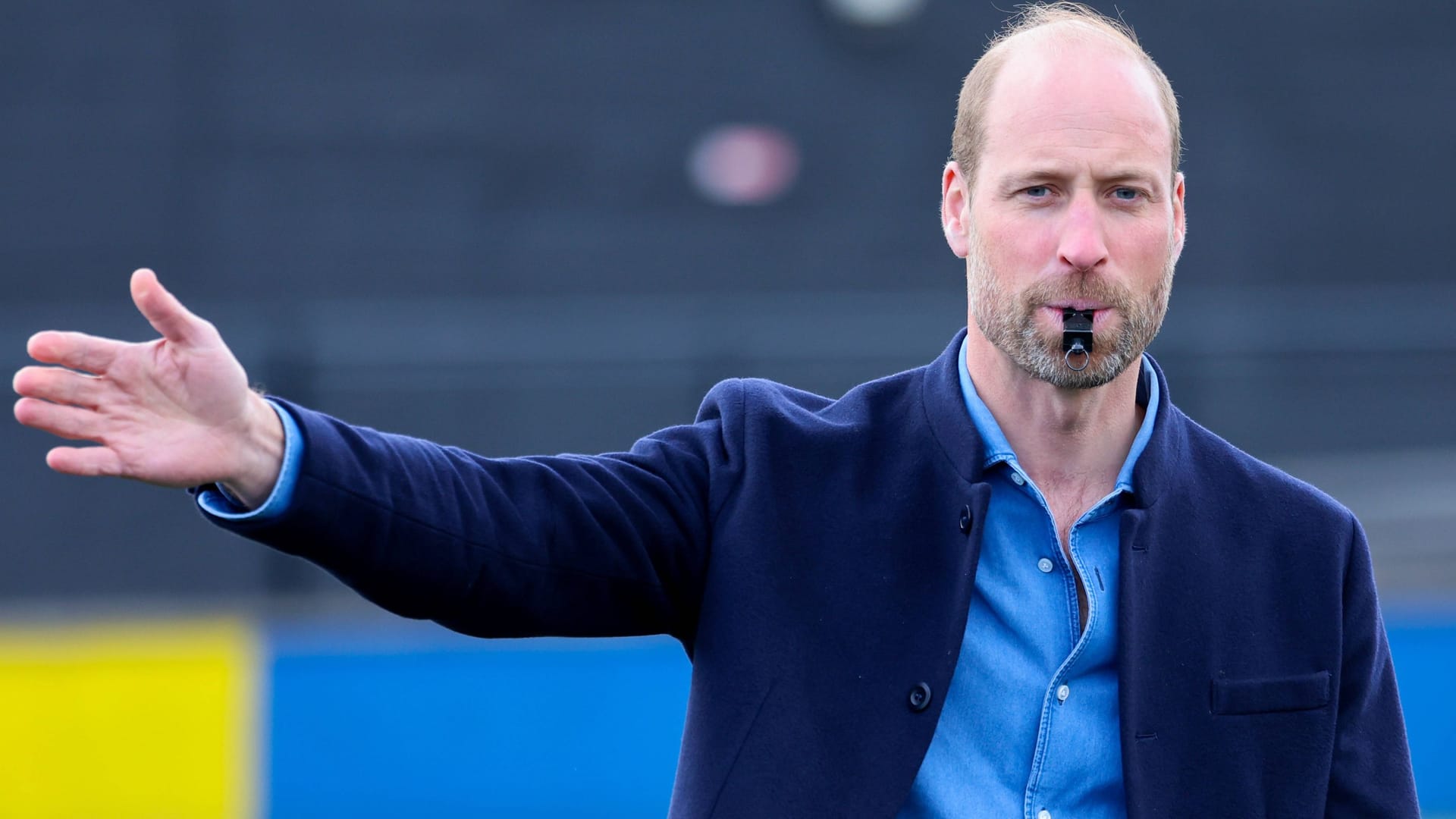 Prince William: The English heir to the throne is a big football fan.