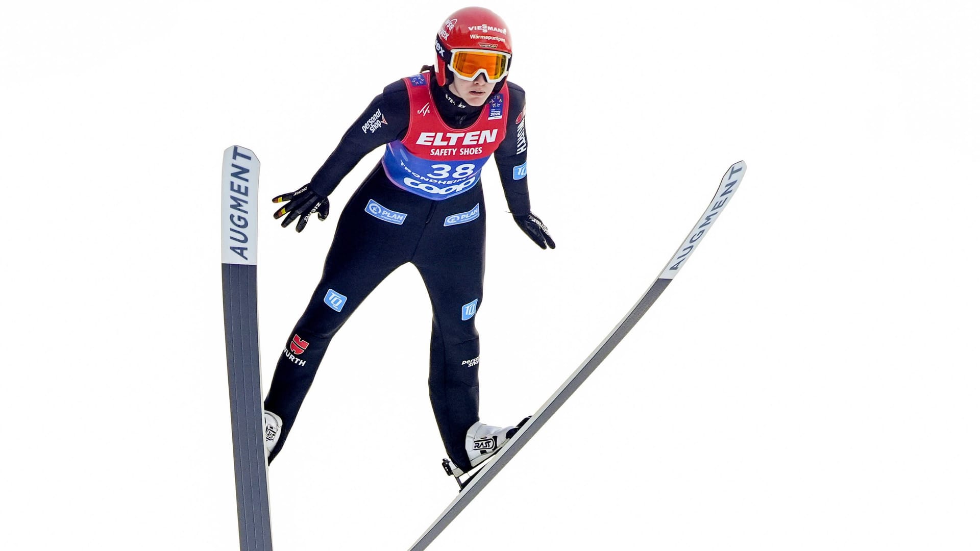 For the third time, precious metal: Selina Friday at the World Cup in Trondheim.