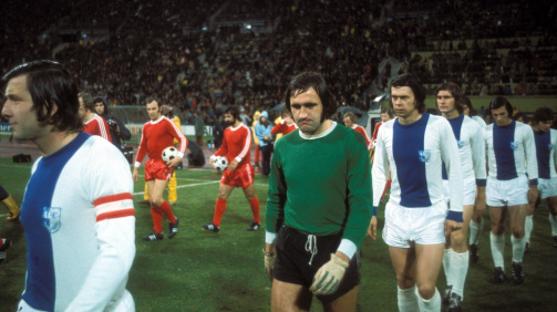 1. FC Magdeburg against Bayern Munich 1974/75