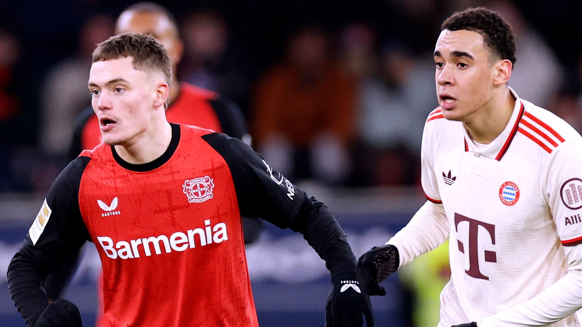 Florian Wirtz and Jamal Musiala (right): Do the two play together in Munich in the future?