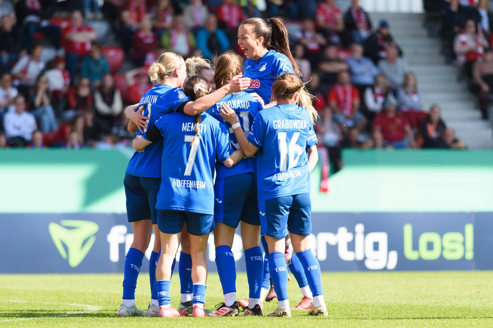 Hoffenheim cheers.