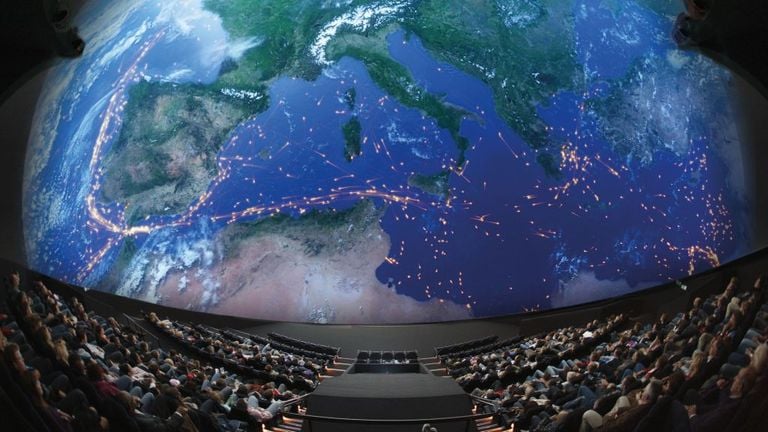 The moviezaal of Museon-Omniversum (photo: Museon-Omniversum). 