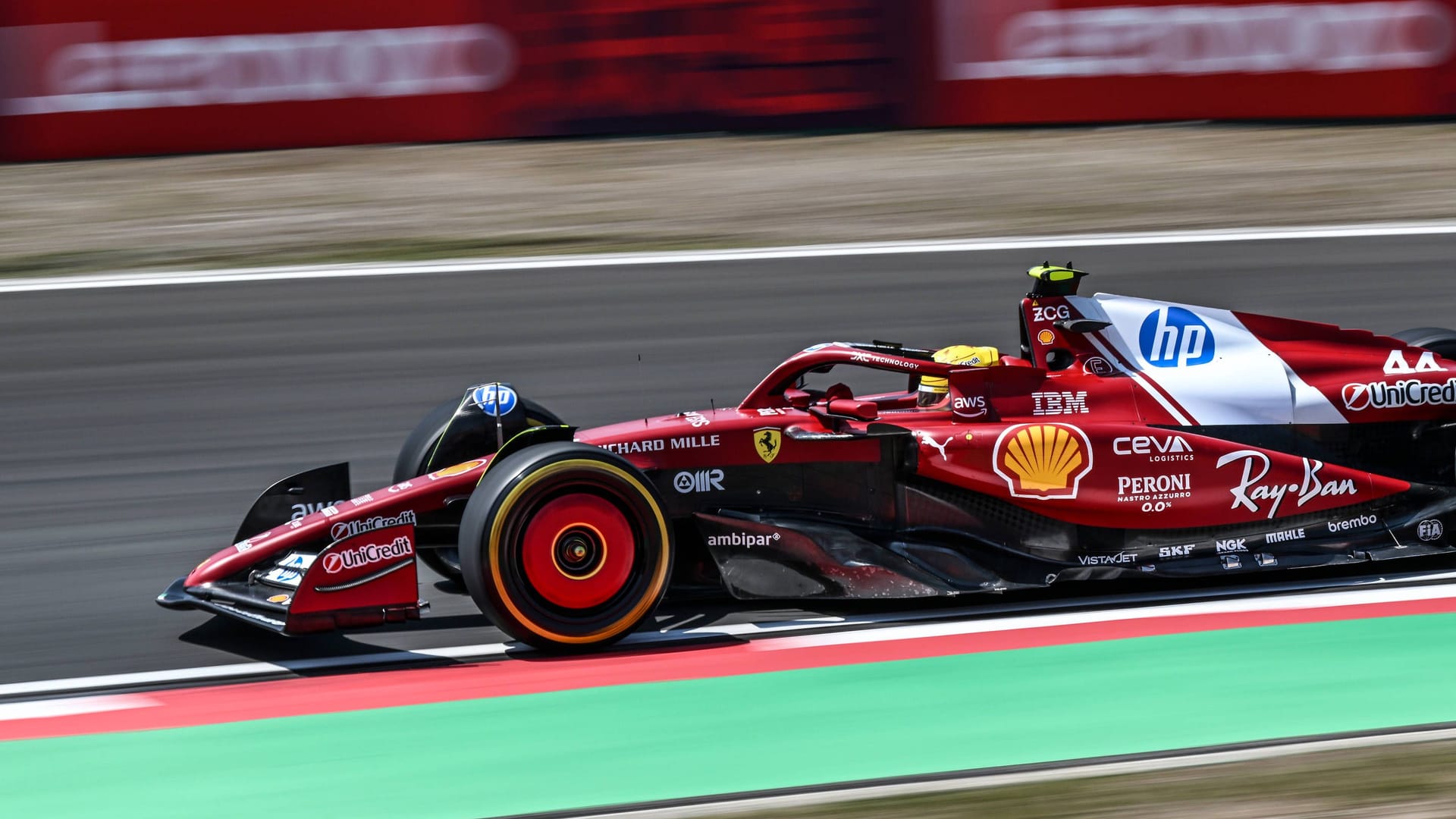 Lewis Hamilton: He will start first in China.