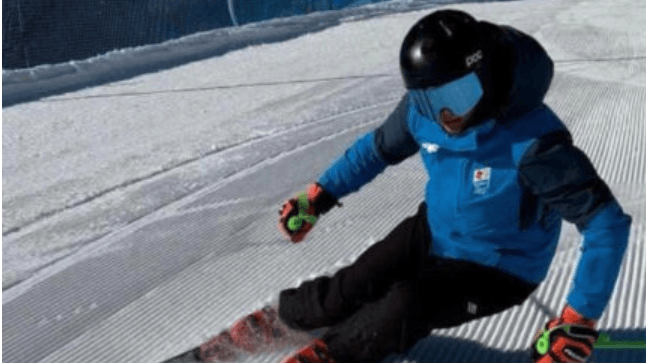 Marco Degli Uomini: He had already participated in international FIS races.