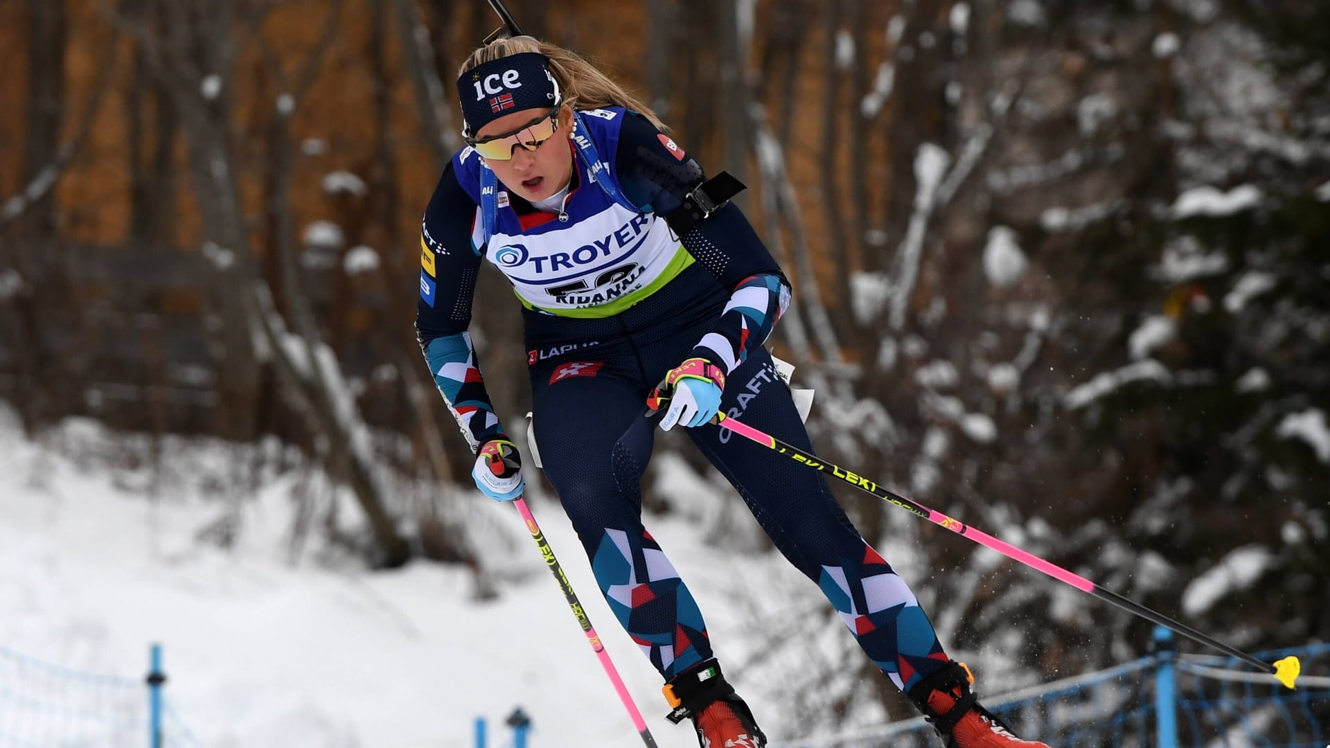 Maren Bakken: She competed in the IBU Cup.