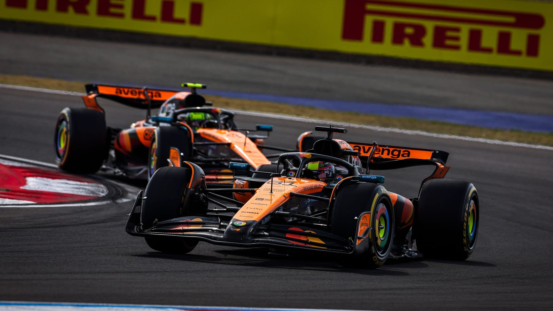 Oscar Piatri before teammate Lando Norris: The Australian used the first pole position of his career.