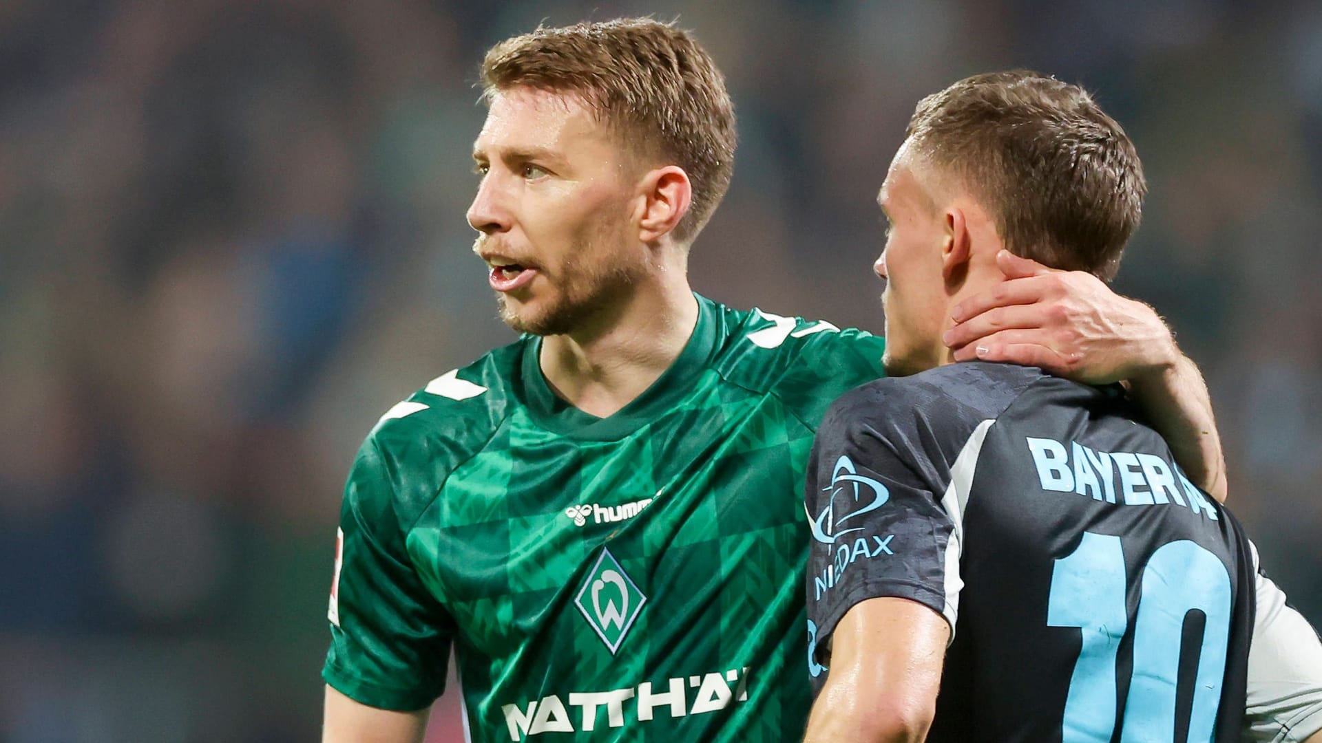 Mitchell Weiser (left) and Florian Wirtz: You know each other from time together in Leverkusen.