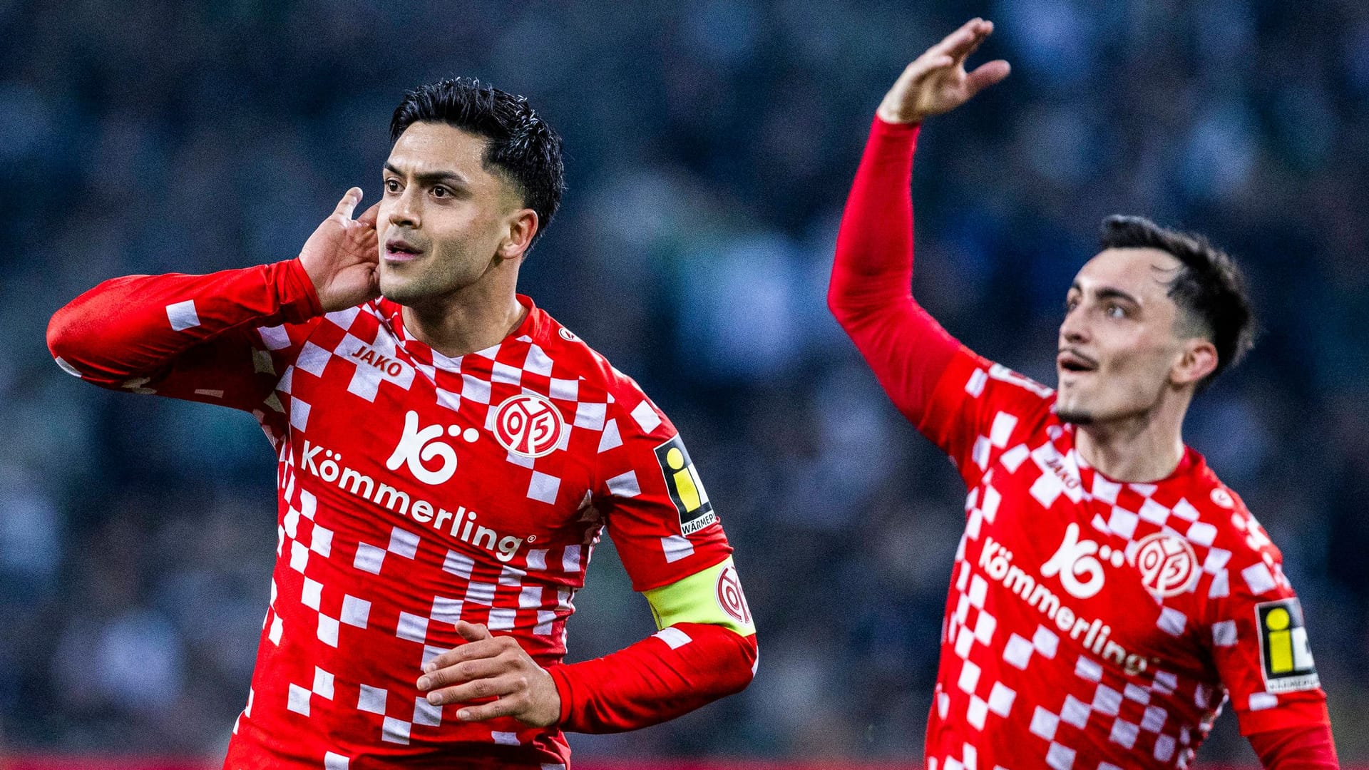 Nadiem Amiri (left) and Paul Nebel: The Mainz made his debut in the DFB team 2019.
