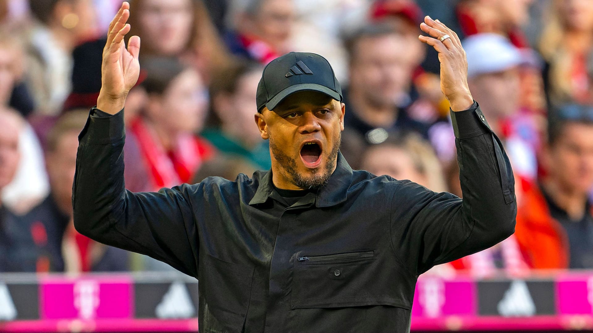 To despair: Bayern coach Vincent Kompany plague personnel problems.