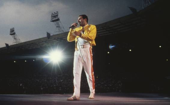 Queen and Freddie Mercury Live Wembley 1986