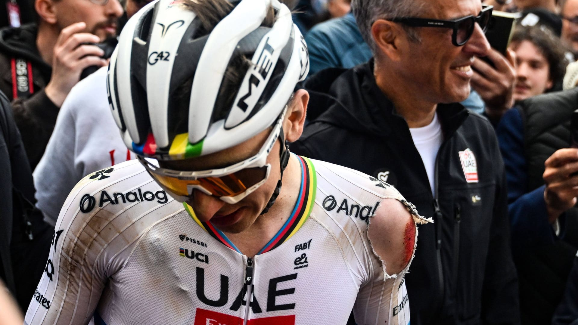 Tadej Pogačar: He won the Tour de France last year.