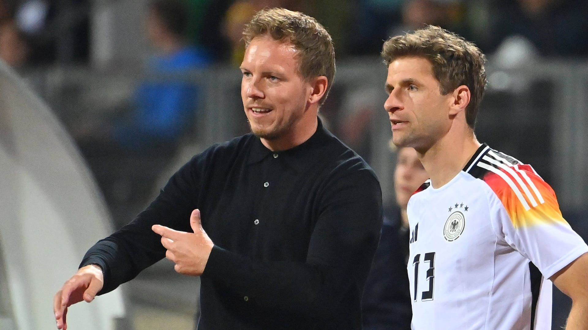 Thomas Müller (right) In addition to Julian Nagelsmann: They already worked together at Bayern.
