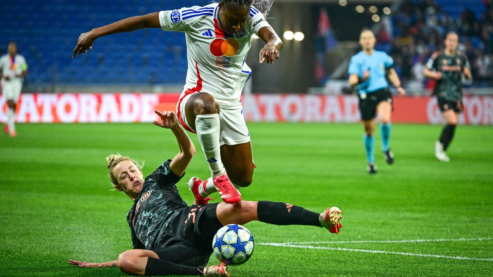 In the end there is no chance in Lyon: Bayern around Carolin Simon (below) deserved.