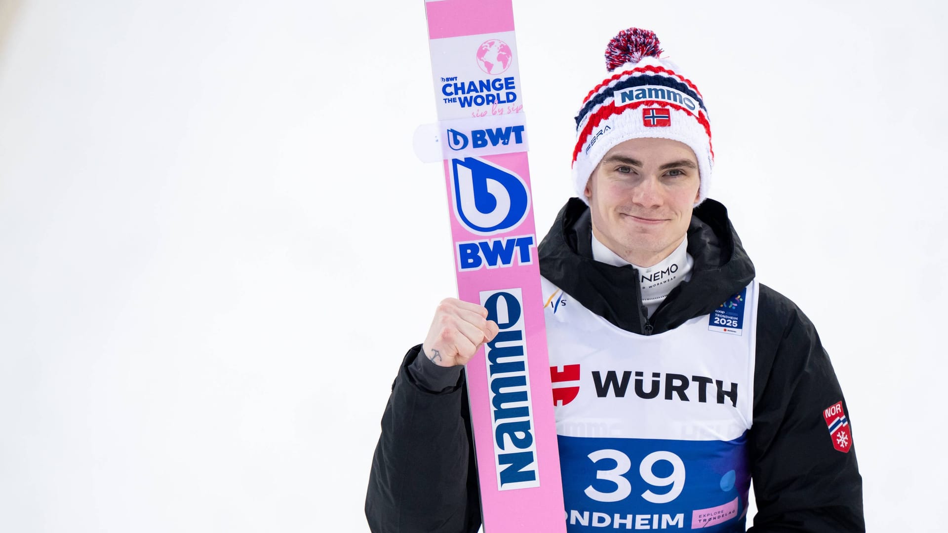 Marius Lindvik: He became world champion from the normal hill.