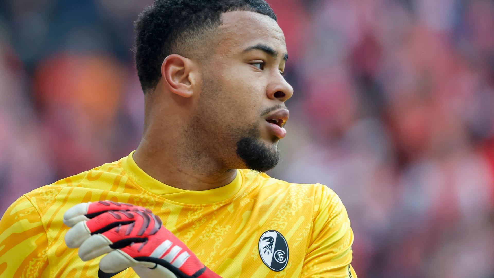 Noah Atubolu: He plays his second season as a regular goalkeeper of SC Freiburg.