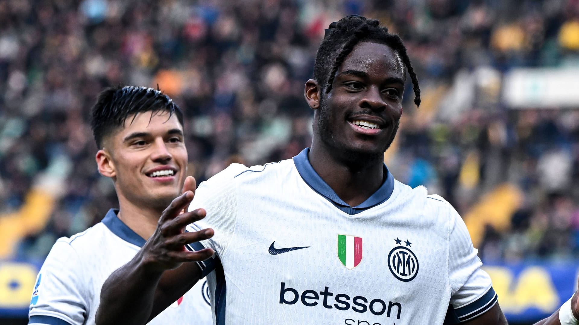 Yann Bisseck (right): The Cologne team has been playing at Inter since summer 2023.
