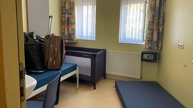 A room in the old women's shelter (photo: Pieter Paul Slikker).