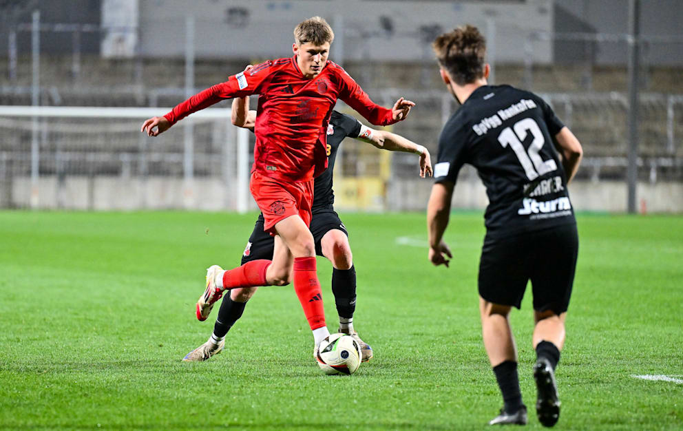 Hier beim Regionalliga-Spiel gegen Hankofen: Magnus Dalpiaz