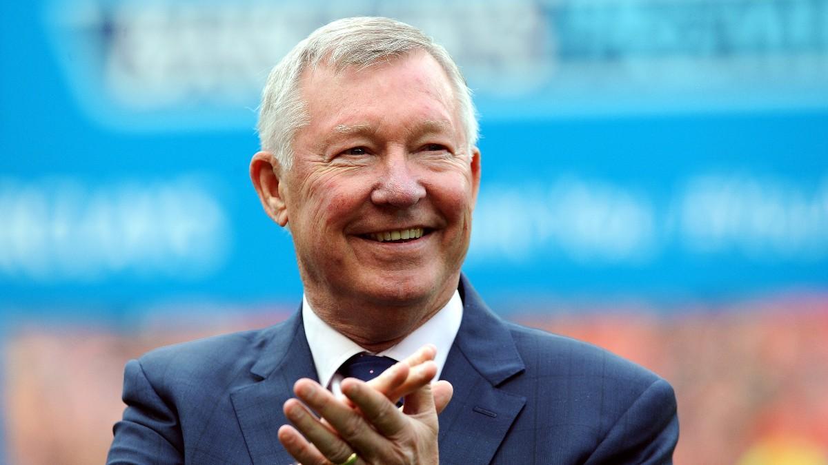 Alex Ferguson, en Old Trafford