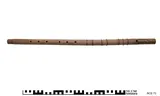 The oldest flute in the Netherlands is 69 centimeters long and made of boxwood wood.