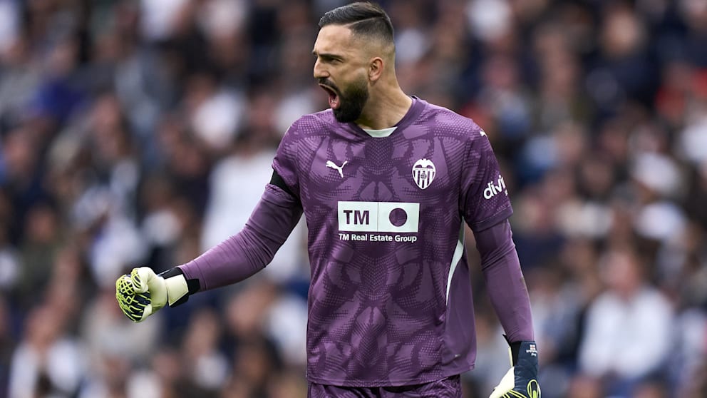 Spiel und Wette gewonnen! Valencia-Keeper Mamardashvili hat alle Gründe zu Jubeln