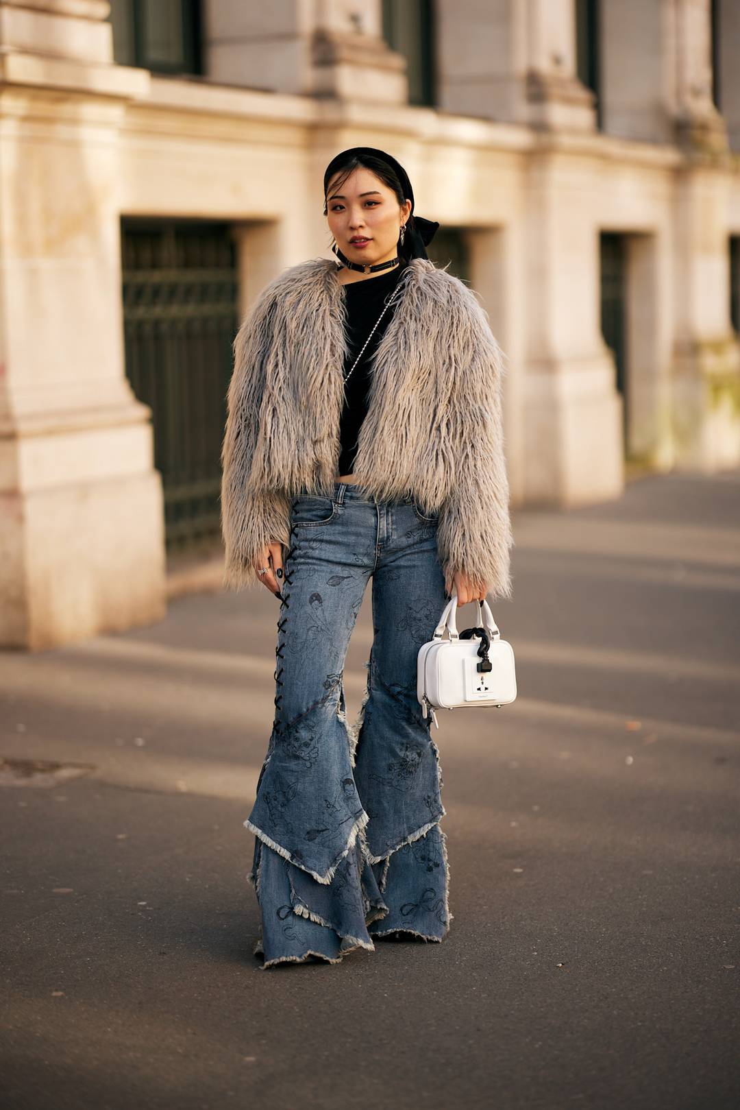 Credits: Pfw H/W 25 Street Style Denim Edition/© Launchmetrics/Spotlight